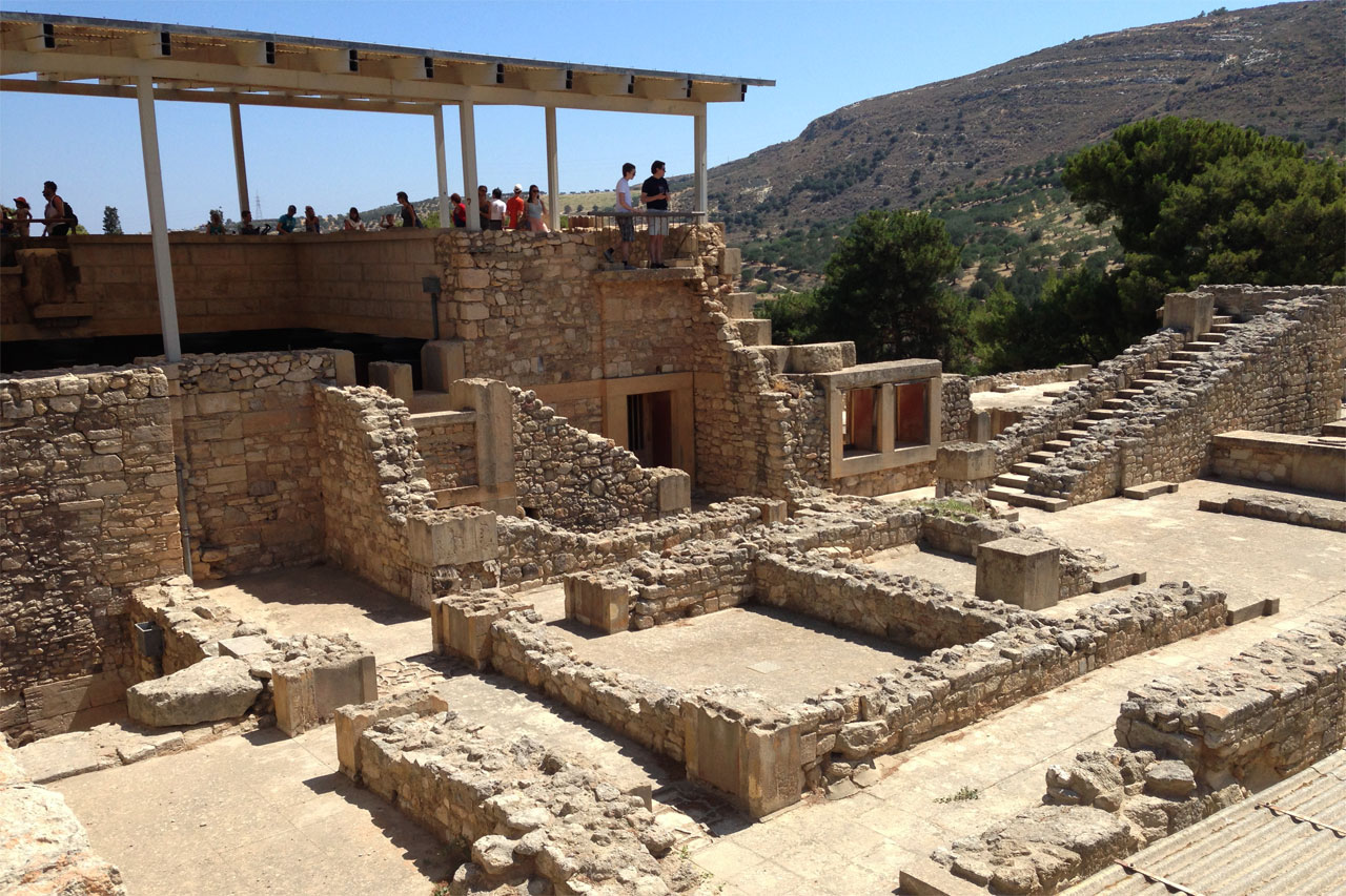 Knosszosz, Kréta (Minoan Palace of Knossos Heraklion)
