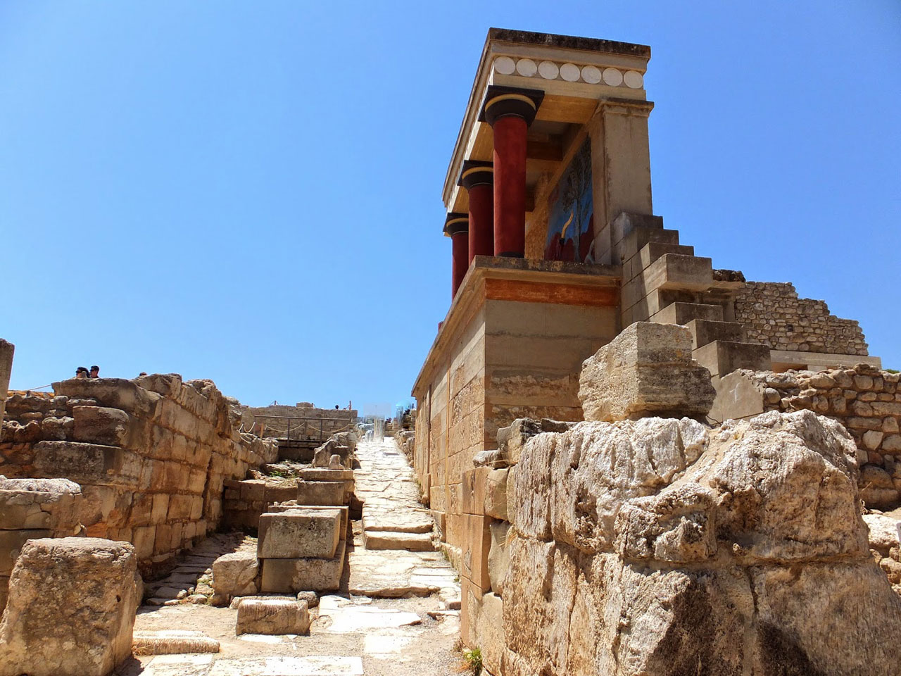 Knosszosz Kréta (Knossos, Minoan Palace of Knossos)