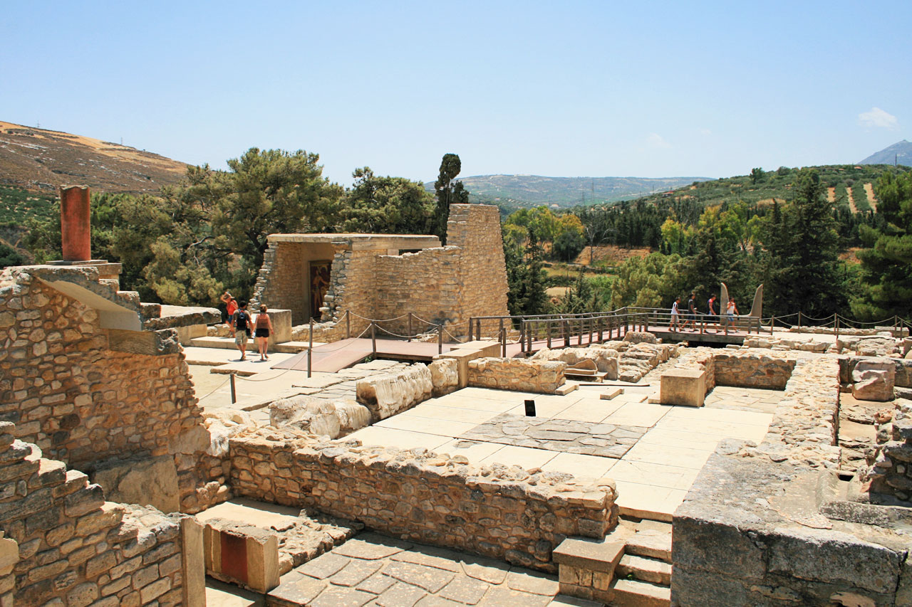 Knossos, Kréta (Minoan Palace of Knossos), Heraklion