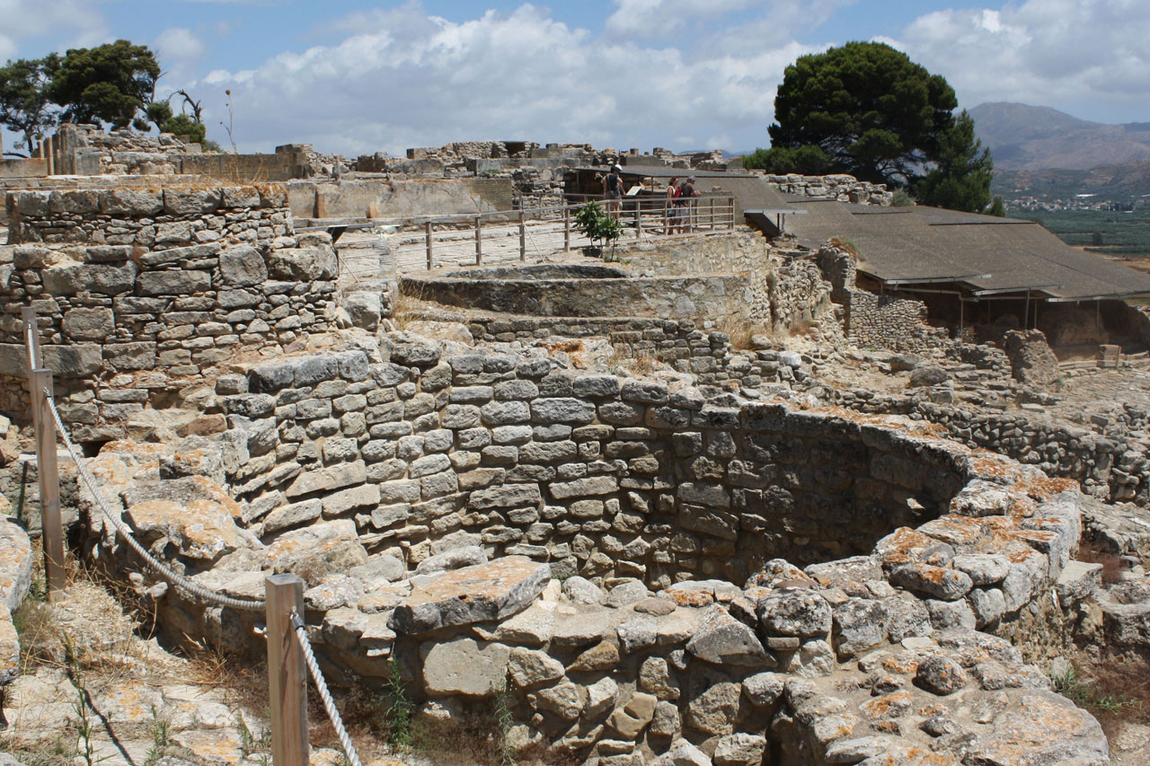 Phaistos - Fesztosz mínoszi palota, Kréta (Phaistos Minoan Palace)