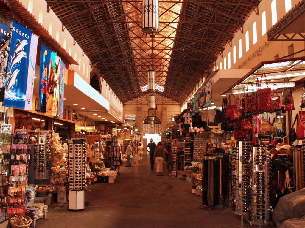Chania piactér és vásárcsarnok (Old Chania Market, Agora)