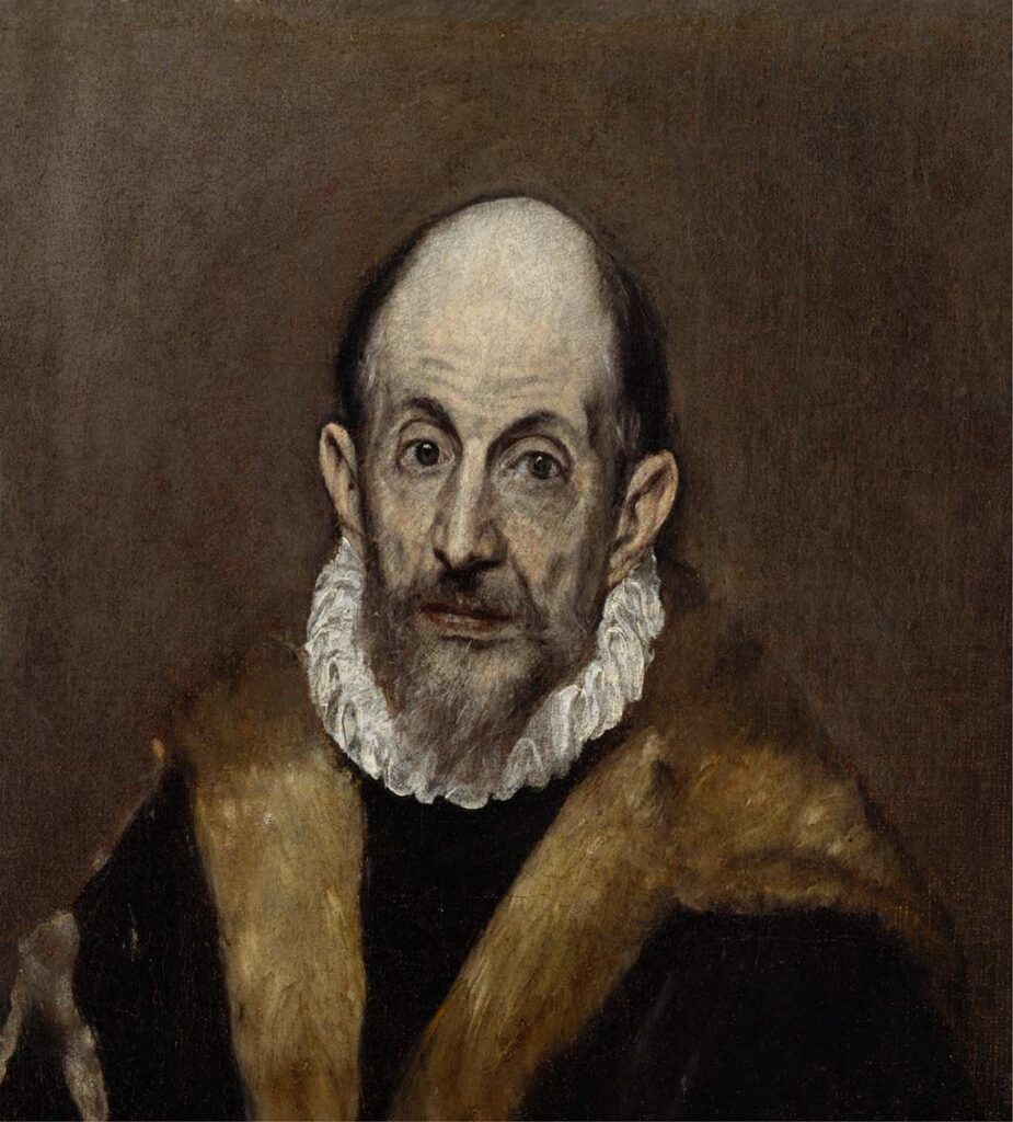 El Greco, festő, önarckép, festmény