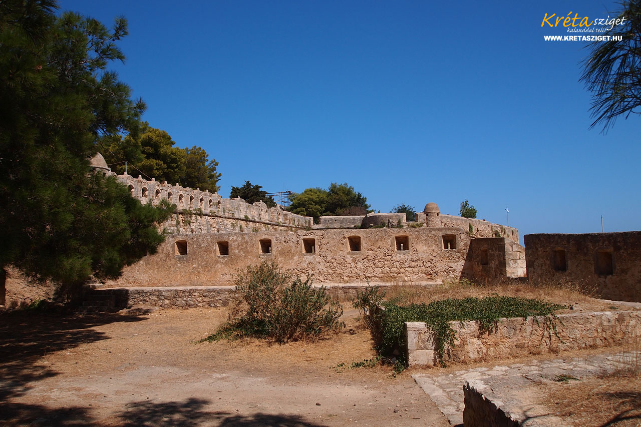 Fortezza erőd, Rethymno Nyugat-Kréta (Venetian Fortezza Castle)