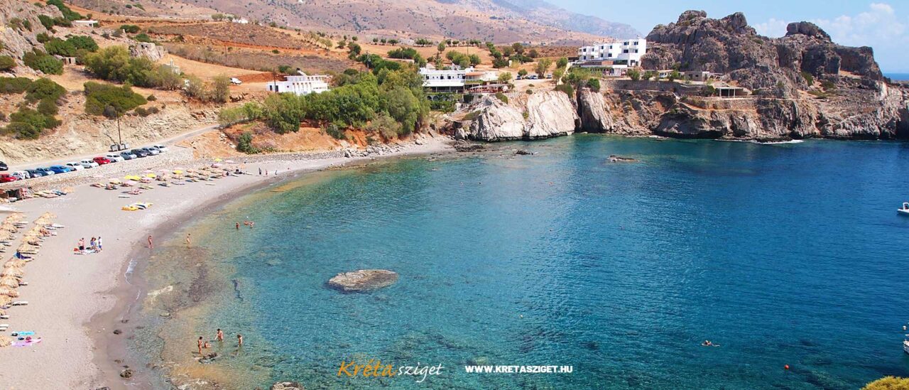 Agios Pavlos beach Dél-Kréta strandok
