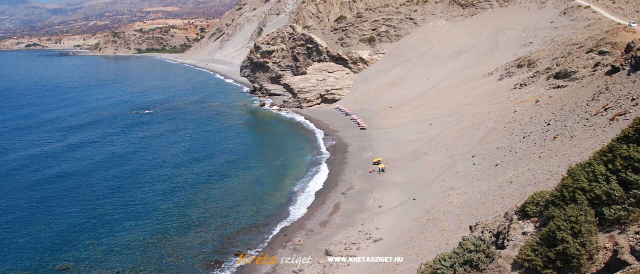 Agios Pavlos homokdűne (St Pauls Sandhills) Dél Kréta