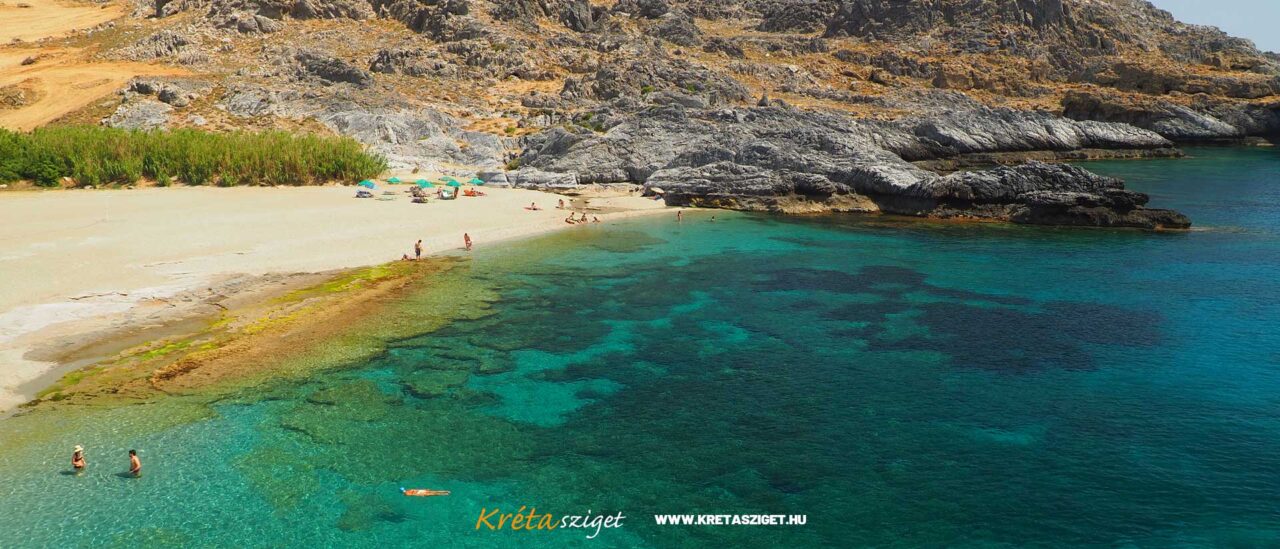 Ammoudi beach, Dél-Kréta strandjai Rethymno régióban