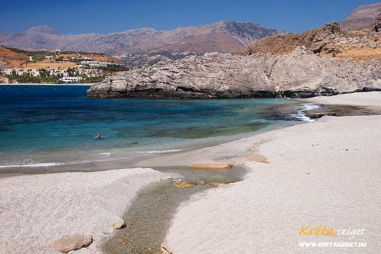 Ammoudi beach Kréta, Rethymno régió
