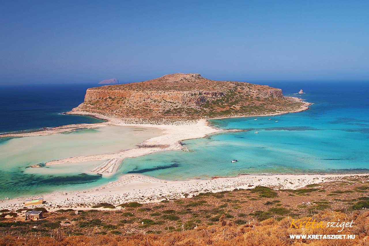 Balos beach. Kréta sziget, Görögország