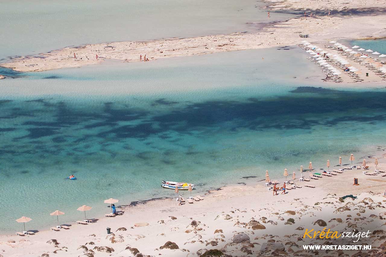 Balos strand Nyugat-Kréta