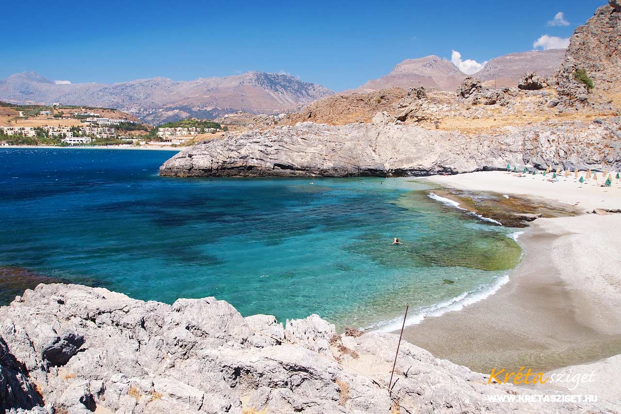 Dél-Kréta legszebb strandja, Ammoudi beach