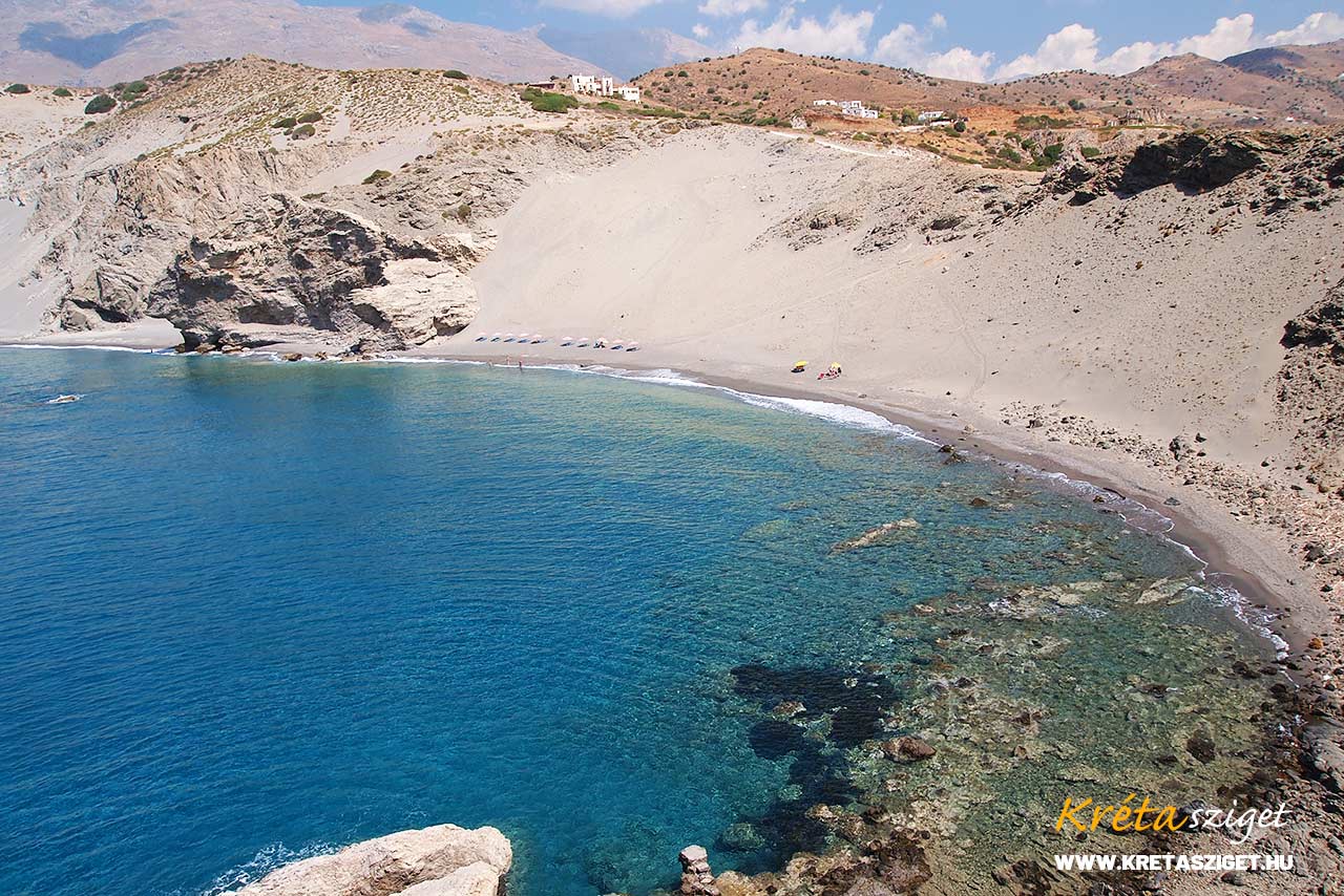 Dél-Kréta strand