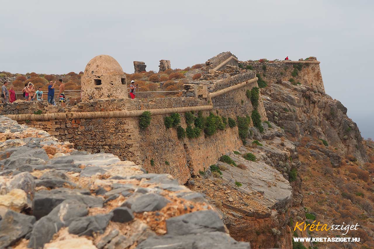 Gramvousa erőd (Gramvousa Fortress) Kréta Crete
