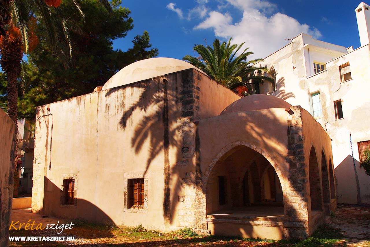 Kara Mousa pasa mecset (Kara Mousa Pasha Mosque) Rethymno Nyugat-Kréta óváros