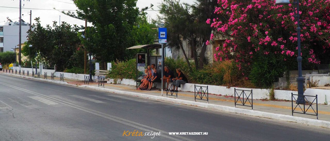 Kréta sziget buszjáratok, helyi járatok, menetrendek