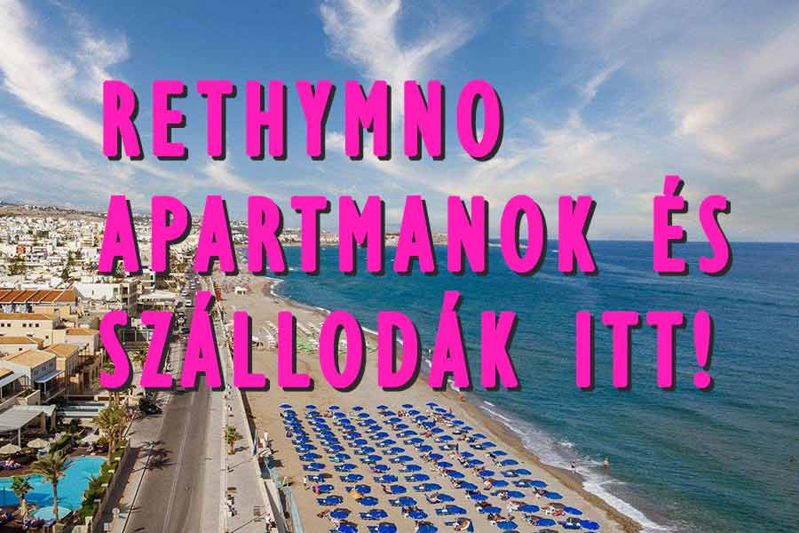 Rethymno szállások apartmanok, szállodák vélemények