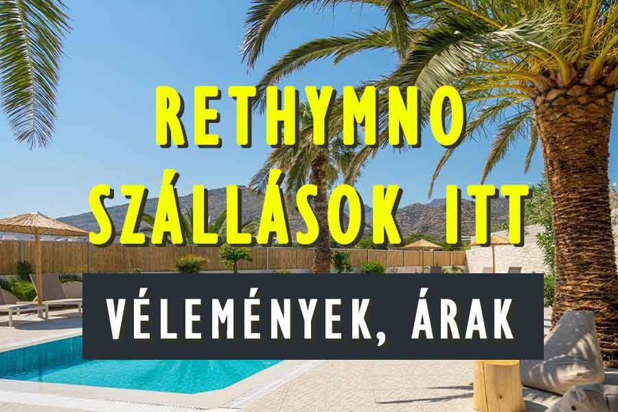 Rethymno szállásai Kréta