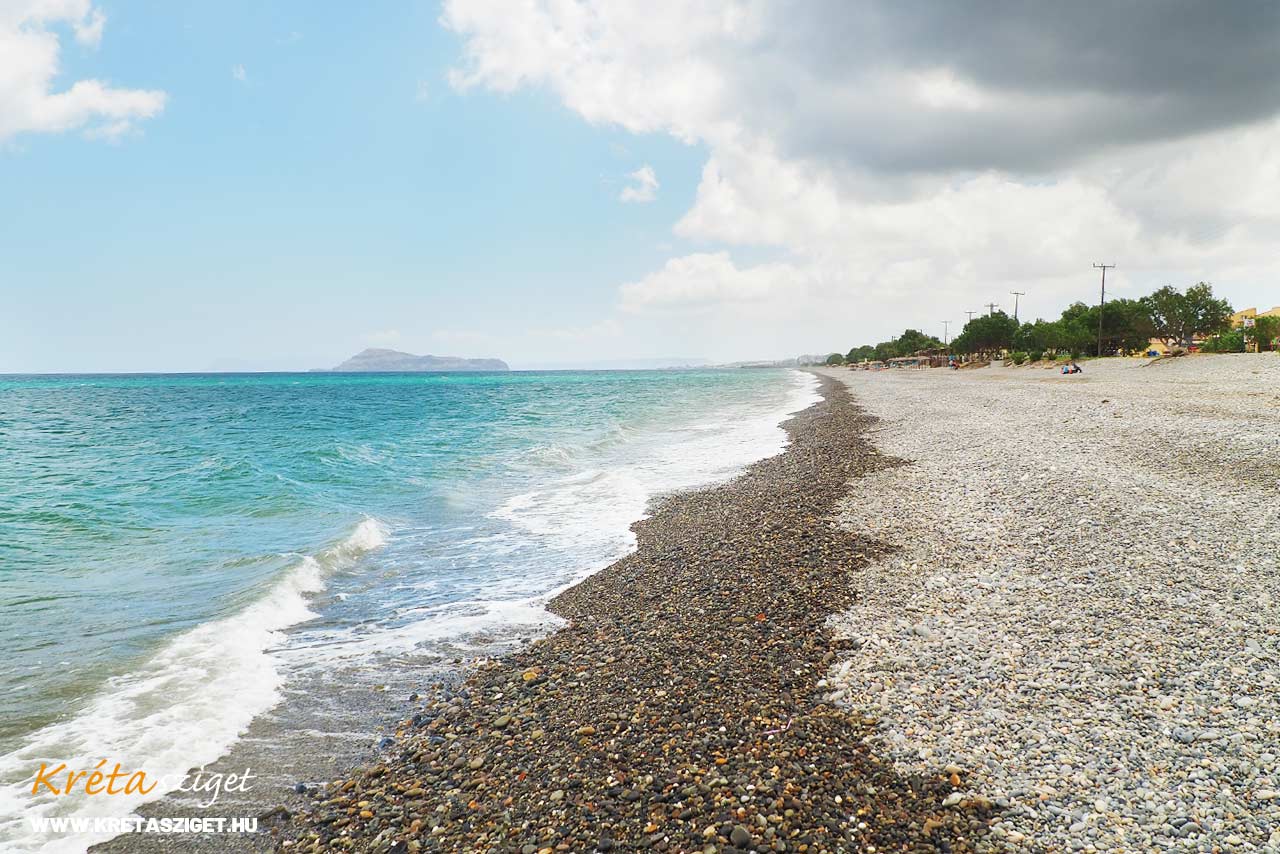 Maleme strand, tengerpart Kréta sziget