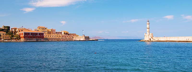 Nyugat-Kréta nyaralás Chania régió (Agia Marina, Maleme, Platanias, Gerani)