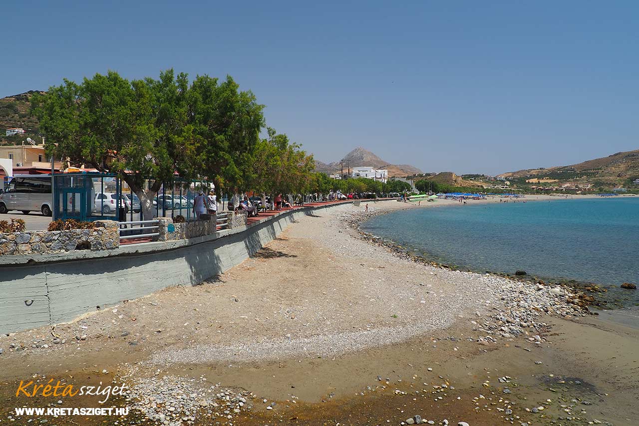 Plakias beach Nyugat-Kréta strandjai