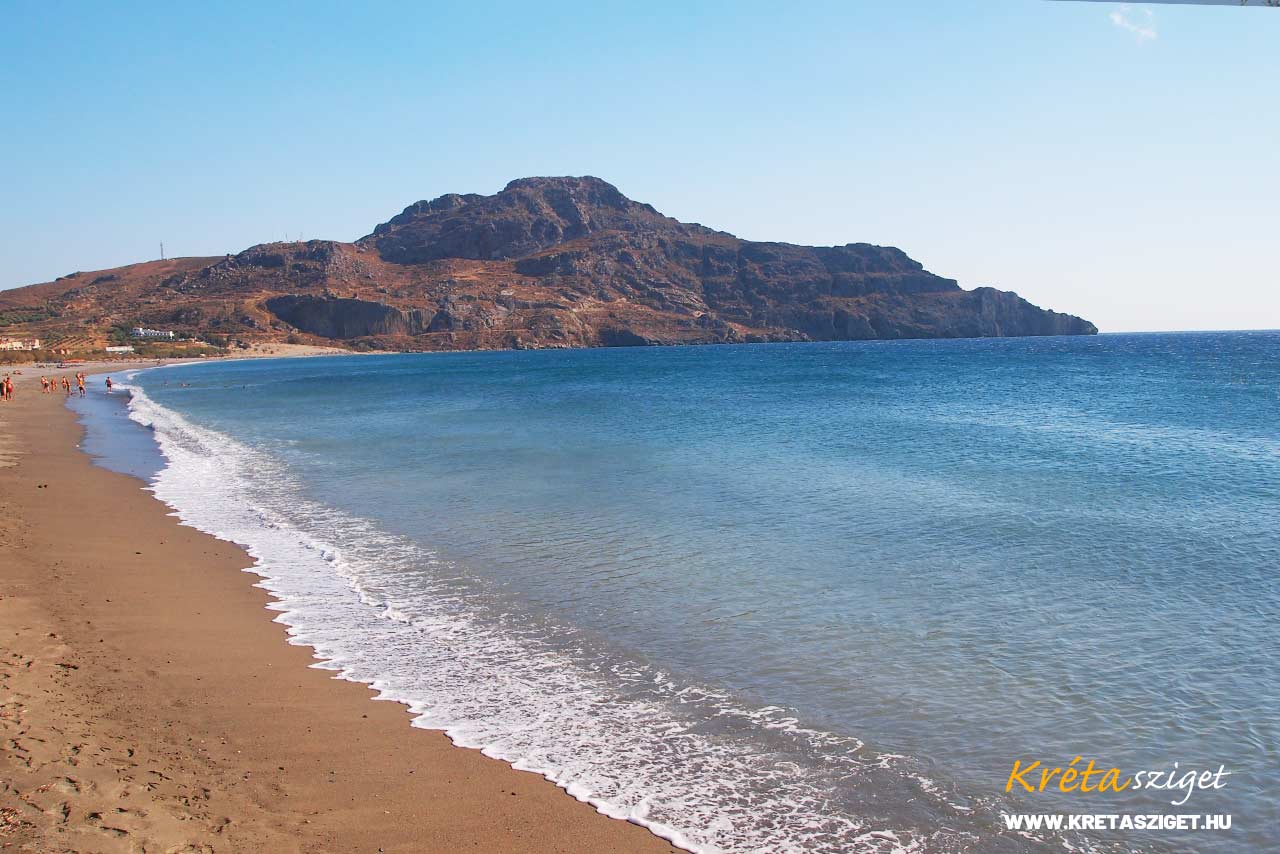 Plakias strand, Nyugat-Kréta, Rethymno régió