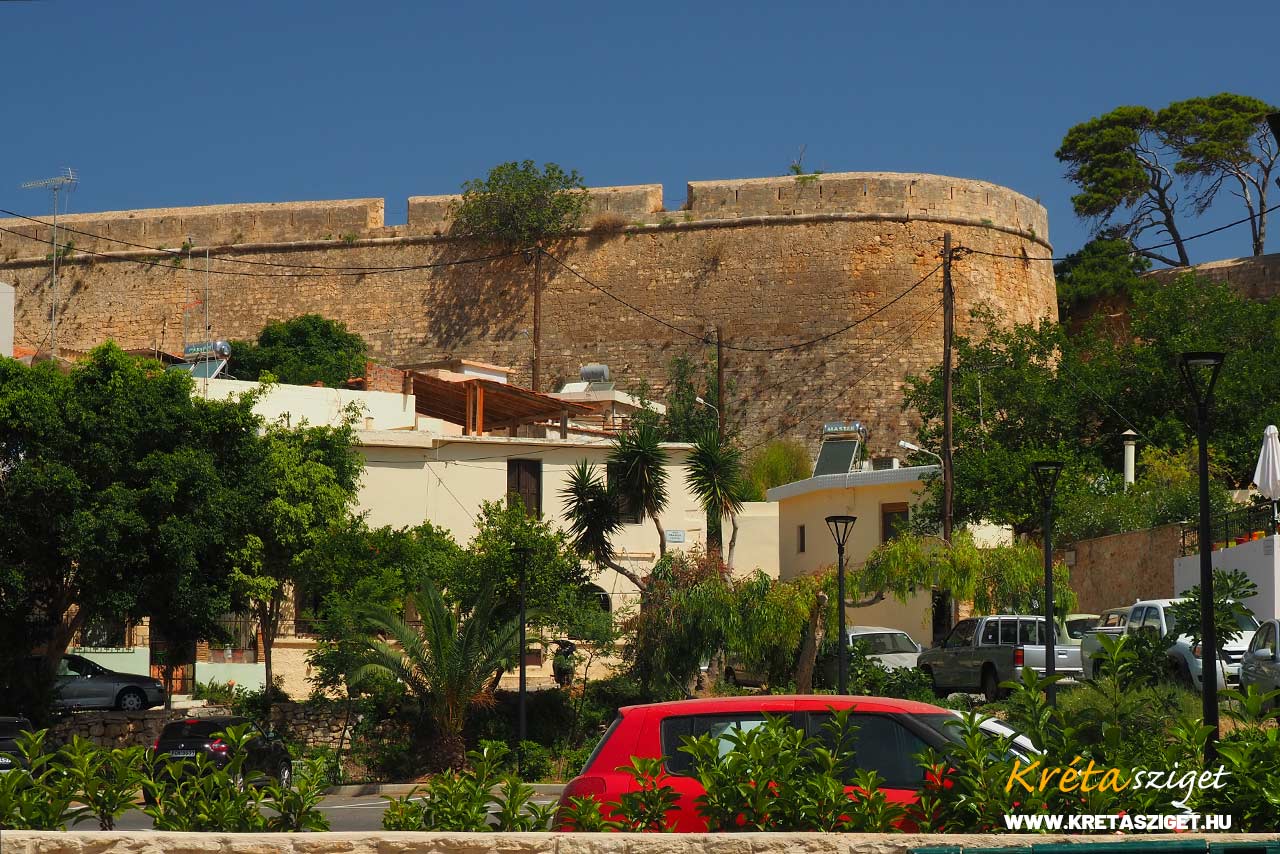Rethymno Fortezza, óváros (Nyugat-Kréta)