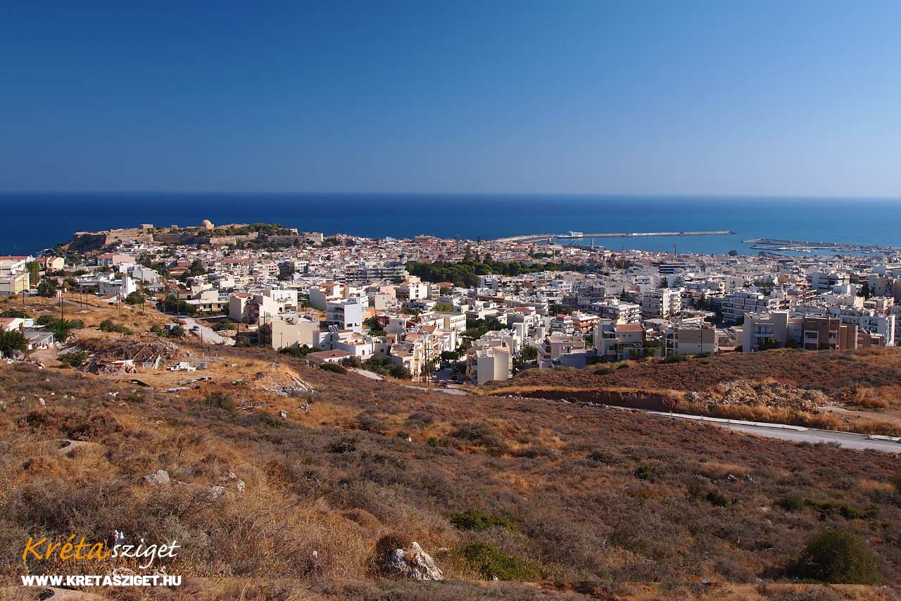 Rethymno város Nyugat-Kréta