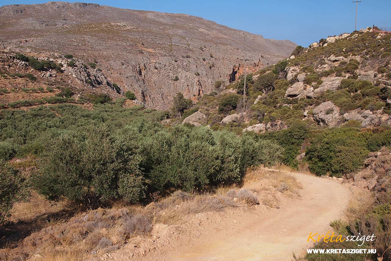 Zakros szurdok (Zakros Gorge) Halottak Völgye Kréta