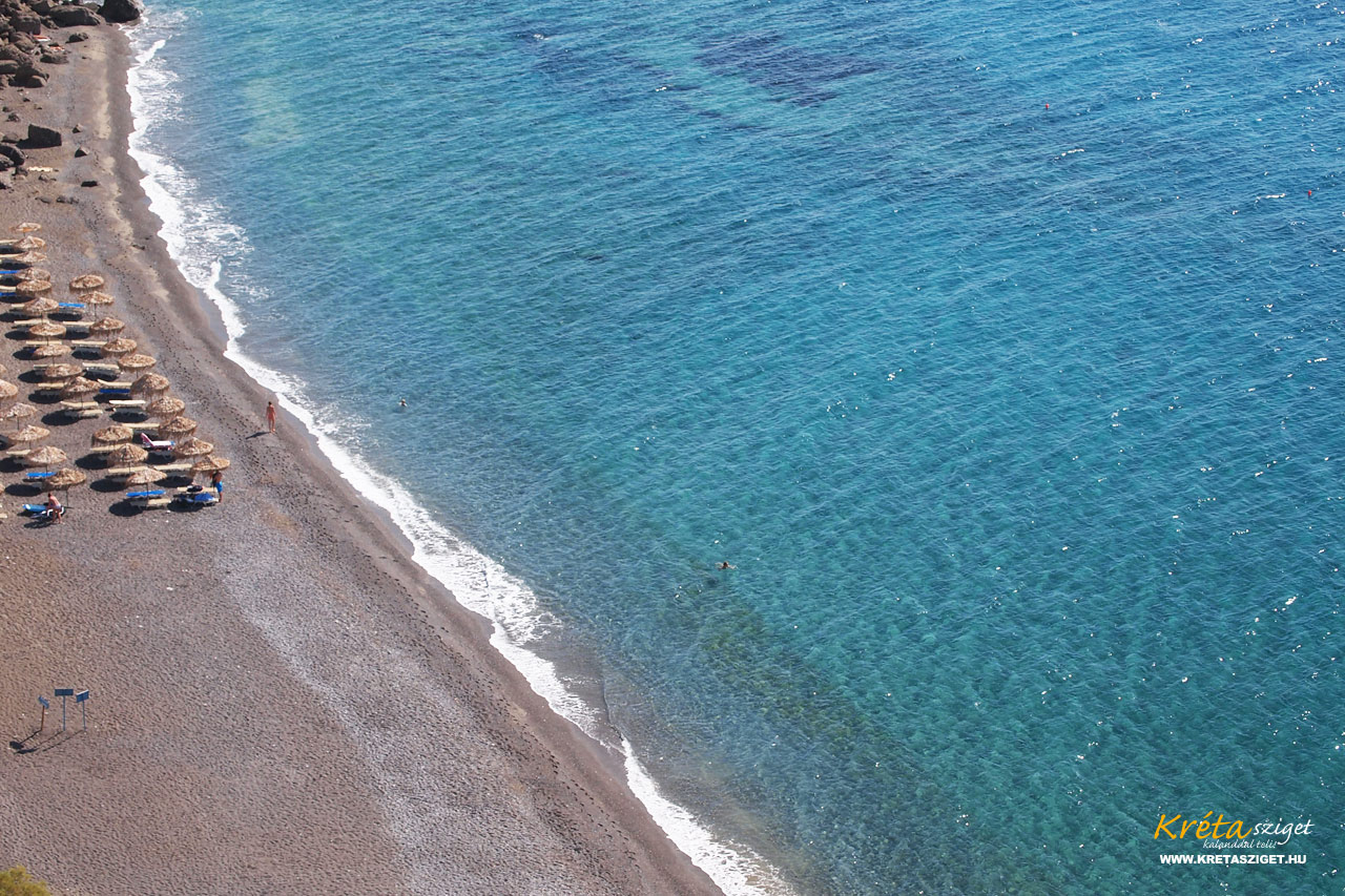 Krétai strandok Kék Zászló